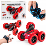 RC triukų automobilis raudonas