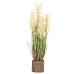 Dirbtinis augalas &bdquo;In Garden&ldquo; &ndash; smilgos vazonėlyje, smėlio spalvos, 87 cm