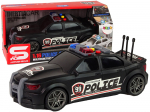Policijos sportinis automobilis 1:16 su garsu