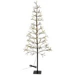 Dekoratyvinis LED medis 280 LED, juodas, 150 cm