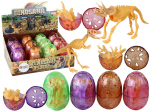 Figūrėlių rinkinys atidaromi Dinozauro kiau&scaron;iniai LeanToys, 16 vnt.