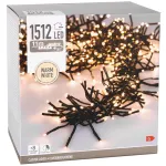 Kalėdinė girlianda 1512 LED, juoda, 11 m