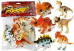 Dinozaurų figūrėlių rinkinys, 6 vnt., 10 cm