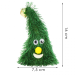 &Scaron;okanti Kalėdų eglutė Springos&reg; su dainuojančiomis melodijomis, 16 cm