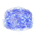 Mikrolemputės su 100 LED diodų, mėlyna, 9,9 m