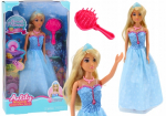 Anlily undinėlė princesė su mėlyna suknele ir &scaron;epetėliu