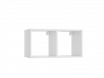 Modulinė lentyna 2x1 balta