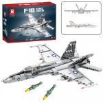 KONSTRUKCINIS RINKINYS &ndash; F-16 KOVINIS LĖKTUVAS 1427 dalys