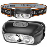 LED žibintuvėlis, 300-400 liumenų, USB įkrovimas