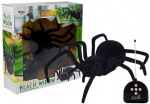 Nuotoliniu būdu valdomas plaukuotas voras Black Widow, 30 cm