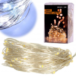 LED girlianda 10 m 100 LED, &scaron;altai balta