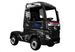Vaiki&scaron;kas elektromobilis sunkvežimis Mercedes Actros juodas lakuotas su MP4