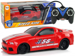 Nuotoliniu būdu valdomas sportinis automobilis 1:24 raudonas
