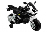 Elektrinis motociklas vaikams BMW S1000RR, juodas