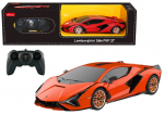 Nuotolinio valdymo Lamborghini Sian modelis 1:24, oranžinis