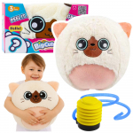 Pripučiamas pliu&scaron;inis kamuolys BigCutePet 50 cm baltas