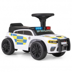 Policijos važinėjamas automobilis baltas