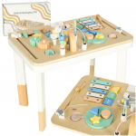 Montessori manipuliacinis stalas Lulilo LUDO, 47.5x29.5x37 cm