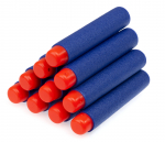 Mink&scaron;tos paleidimo strėlės, suderinamos su NERF, 10 vnt., 7,2 cm