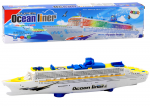 Žaislinis kruizinis laivas su &scaron;viesos ir garso efektais Lean Toys