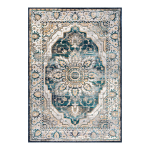Kilimas Egipto mažo plauko, mėlynas, 200 &times; 285 cm