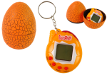 Elektroninis augintinis Tamagotchi žaidimas kiau&scaron;inyje, oranžinis