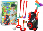 Vaiki&scaron;kas Mini Golfo rinkinys vežimėlyje Lean Toys