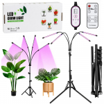 LED auginimo lempa 4 skydai