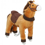 Supamasis arklys tamsiai rudas