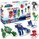 Magnetinių lipdukų rinkinys Pj Masks, 20 vnt.