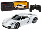 Porsche 918 Spyder 1:24 nuotolinio valdymo automobilis sidabrinis