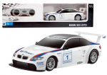 Nuotoliniu būdu valdomas BMW M3 GT2 modelis, baltas, 1:24
