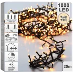 Kalėdinė LED girlianda 1000 LED, žalia, 20 m
