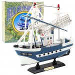Medinis žvejybinis laivo modelis &bdquo;Flying Lady&ldquo; 24x23,5 cm