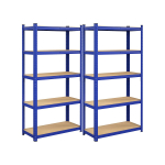 Sandėliavimo lentynos SONGMICS 2 vnt. 180 x 90 x 40 cm mėlynos