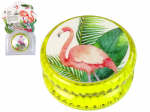 Yoyo su flamingais, geltona