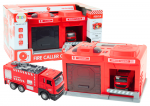 Gaisrinės Stotis Su Garažu ir Gaisrinės Automobiliu 1:32