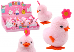 Prisukamas vi&scaron;čiukas su gėle Lean Toys,, rožinis