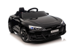Vienvietis akumuliatorinis automobilis Audi E- Tron GT, juodas