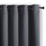 Užuolaida blackout 140&times;245 cm plieninė pilka