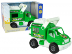 Žaislinis policijos automobilis ConsTruck Green Polesie 41906 su guminiais ratais