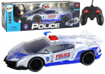 Radijo bangomis valdomas policijos automobilis Lean Toys, 1:16