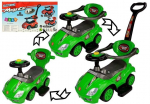 Paspiriama ma&scaron;inėlė-stumdukas Mega Car 3in1, žalia