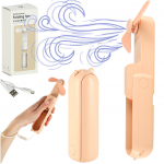 Mini ventiliatorius su saugos funkcijomis