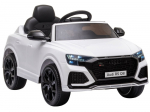Elektrinis visureigis Audi RS Q8, baltas