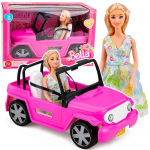 Lėlė su automobiliu 30 cm