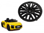 Juodas ratlankio dangtelis Audi R8 modeliui&nbsp;