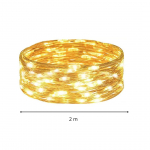 Kalėdinės girliandos Springos 30 LED 3 m &scaron;iltai baltos