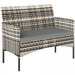 Rataninė sofa 2 vietų