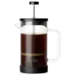 Stiklinis kavinukas su stūmokliu, 650 ml, 14 x 9 x 18,5 cm